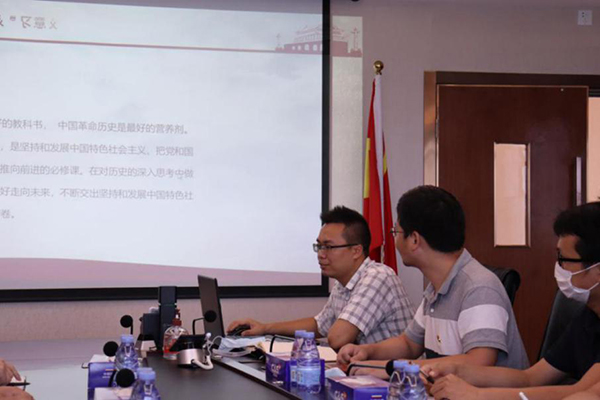 盛视党建动态|玩彩(中国)wancai·官方网页版,党组织开展庆祝建党99周年主题党日活动